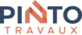 Logo de Pinto Travaux, conçu par l’agence Chouette Idée - Brive